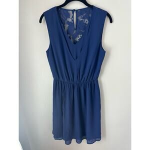 Brixton Ivy Mallika Dress Navy Blue Size XS